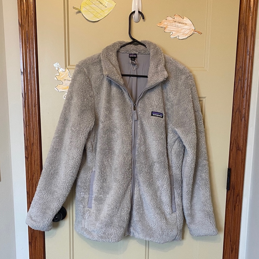 Patagonia Soft Gray Fleece Jacket